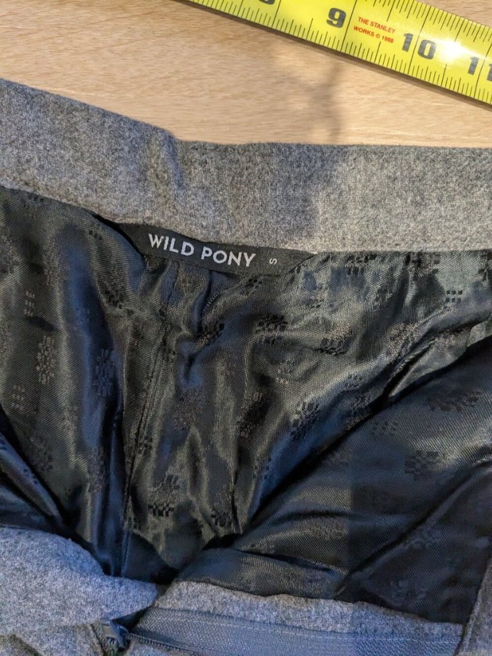 Wild Pony Wide Leg Wool Pants Small Silk Lining ~2016-2018 - Picture 4 of 7